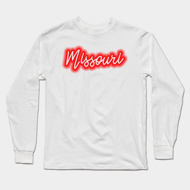 Missouri Long Sleeve T-Shirt by arlingjd